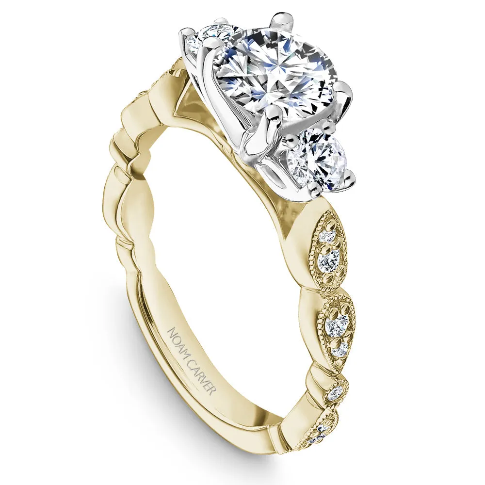 Noam Carver Engagement Ring - B204-02YWS-100A