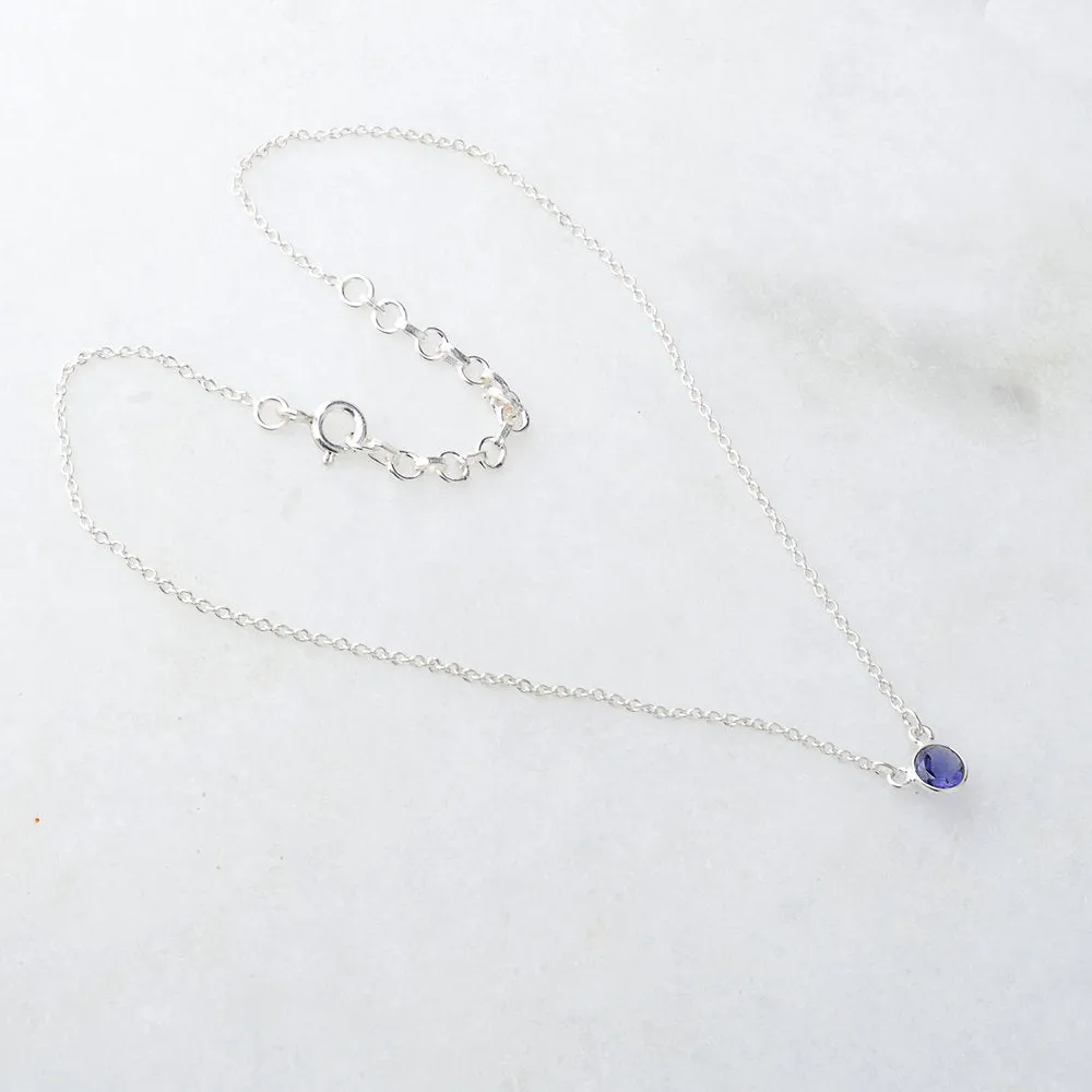 September Birthstone Necklace