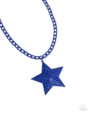 Stellar Selfie - Blue Necklaces