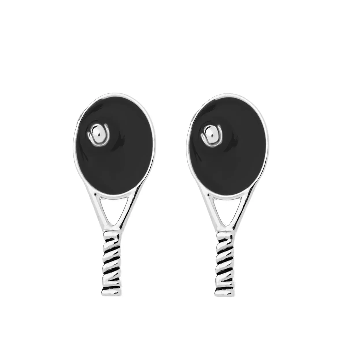 Tennis Racquet Stud Earrings - Pick Color