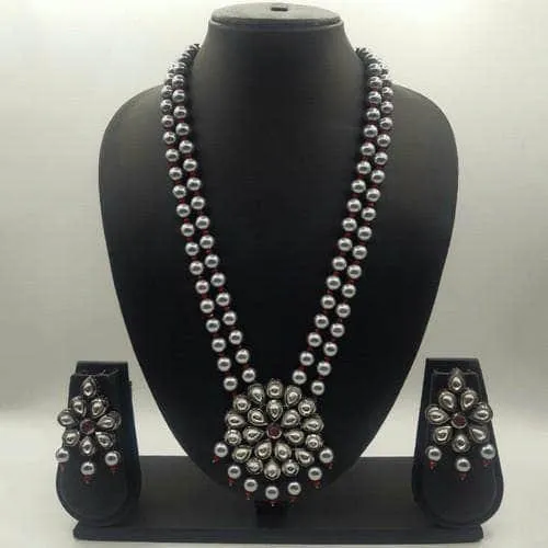 Victorian Pearl Pendant Necklace Set